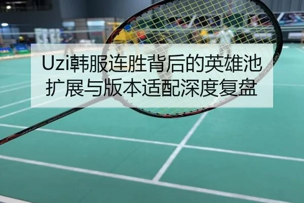 Uzi韩服连胜背后的英雄池扩展与版本适配深度复盘